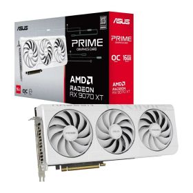 ASUS Prime Radeon RX 9070 XT White OC Edition 16GB GDDR6 ホワイトモデル