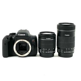 キヤノン Canon EOS Kiss X8i ダブルズームキット デジタル 一眼レフカメラ 【中古】