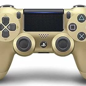 【中古】ワイヤレスコントローラー (DUALSHOCK 4) ゴールド (CUH-ZCT2J14) 【メーカー生産終了】