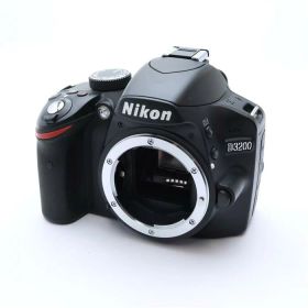 【中古】 《並品》 Nikon D3200 ボディ ブラック [ デジタルカメラ ]