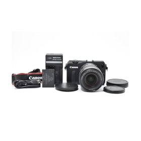 Canon ミラーレス一眼カメラ EOS M レンズキット EF-M18-55mm F3.5-5.6 IS STM付属 ブラック EOSMBK-18-55ISSTMLK