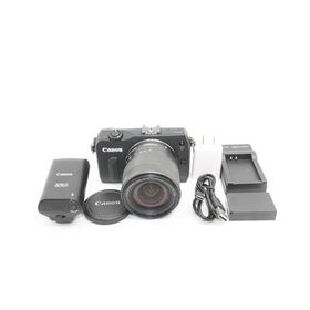 Canon ミラーレス一眼カメラ EOS M レンズキット EF-M18-55mm F3.5-5.6 IS STM付属 ブラック EOSMBK-18-55ISSTMLK