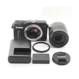 Canon ミラーレス一眼カメラ EOS M レンズキット EF-M18-55mm F3.5-5.6 IS STM付属 ブラック EOSMBK-18-55ISSTMLK