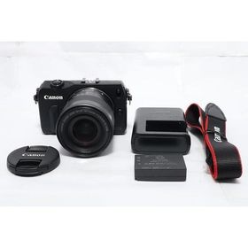 Canon ミラーレス一眼カメラ EOS M レンズキット EF-M18-55mm F3.5-5.6 IS STM付属 ブラック EOSMBK-18-55ISSTMLK