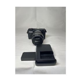 Canon ミラーレス一眼カメラ EOS M レンズキット EF-M18-55mm F3.5-5.6 IS STM付属 ブラック EOSMBK-18-55ISSTMLK