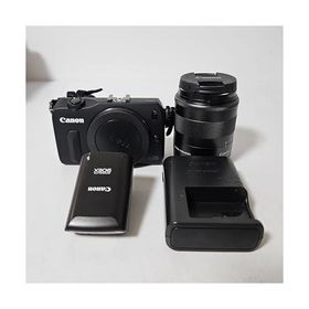 Canon ミラーレス一眼カメラ EOS M レンズキット EF-M18-55mm F3.5-5.6 IS STM付属 ブラック EOSMBK-18-55ISSTMLK