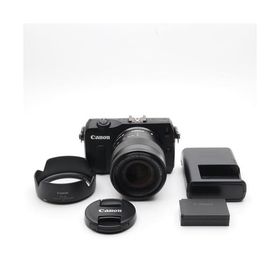 Canon ミラーレス一眼カメラ EOS M レンズキット EF-M18-55mm F3.5-5.6 IS STM付属 ブラック EOSMBK-18-55ISSTMLK