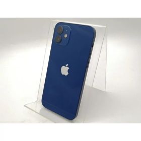 【中古】Apple SoftBank 【SIMロック解除済み】 iPhone 12 64GB ブルー MGHR3J/A【京都】保証期間1ヶ月【ランクC】