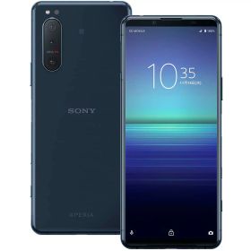 【整備済み品】 SONY ソニー Xperia5II SIMフリー Snapdragon 865 XQ-AS42 L256GB ブルー 青 エクスペリア SIMロック無し ネットワーク利用制限なし 180日保証