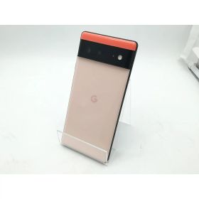【中古】Google au 【SIMフリー】 Pixel 6 カインダコーラル 8GB 128GB GR1YH【柏】保証期間1ヶ月【ランクB】