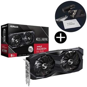 ASRock RX7600 CL 8GO Radeon Challenger 8GB OC グラフィックボード + オリジナルマウスパッド セット