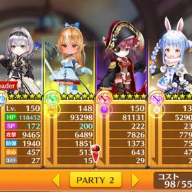 白猫プロジェクト呪術廻戦等コラボキャラ多数