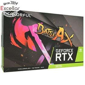 COLORFUL GeForce RTX 3070 NB PCIExp 8GB 元箱あり(PCパーツ)