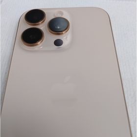 アイフォーン(iPhone)の【美品】iPhone16pro 256gb デザートチタニウム本体(スマートフォン本体)