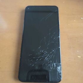 Google Pixel 5 モストリーブラック 本体 ひび割れあり ジャンク品