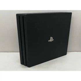 【中古】SONY PlayStation4 Pro ジェット・ブラック 1TB CUH-7100BB01【仙台イービーンズ】保証期間1ヶ月【ランクC】