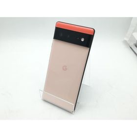 【中古】Google au 【SIMフリー】 Pixel 6 カインダコーラル 8GB 128GB GR1YH【柏】保証期間１ヶ月【ランクB】