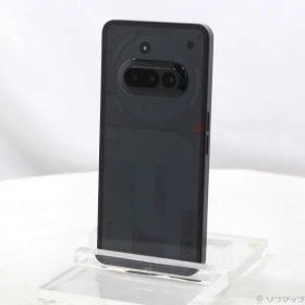 【中古】Nothing Phone (3a) 128GB ブラック A10400154 SIMフリー 【262-ud】
