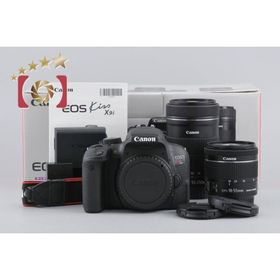 【中古】Canon キヤノン EOS Kiss X9i ダブルズームキット シャッター回数僅少 元箱付き