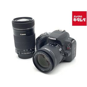 【中古】 【良品】 キヤノン デジタル一眼レフ EOS Kiss X9 ダブルズームキット ブラック