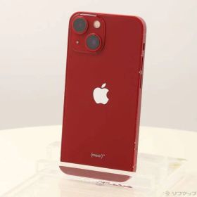 ソフマップ 〔中古品〕 iPhone13 mini 128GB プロダクトレッド MLJG3J／A SIMフリー【258】