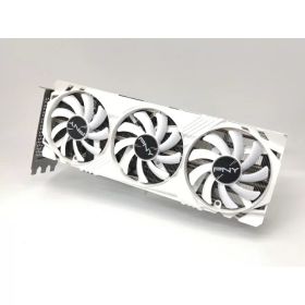 【中古】PNY GeForce RTX 4070 Ti 12GB VERTO LED 3FAN White edition VCG4070T12TFWXPB1 RTX4070Ti/12GB(GDDR6X)【戸塚】保証期間1週間