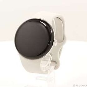 Google Pixel Watch 3 45mm(WiFi) Polished Silver アルミケース／Porcelain アクティブバンド GA05736-US