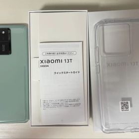 画面割れあり Xiaomi 13T メドウグリーン SIMフリー XIG04