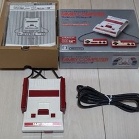 即決FC 本体美品 ニンテンドークラシックミニ ファミリーコンピューター おまけ付動作確認済 ミニファミコン マリオゼルダリンクドラキュラ