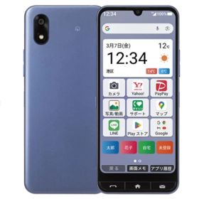 Y!mobile かんたんスマホ4 A402ZT ネイビー