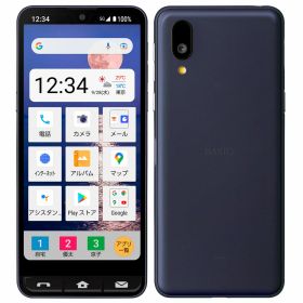 【中古】BASIO active 64GB シルバー レッド ネイビー au SIMフリー SHG09