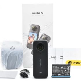 ■ 美品 ■ インスタサンロクマル Insta360 X3《元箱・レンズ傷なし》