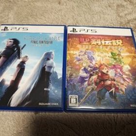 新品購入 盤面傷無し 聖剣伝説 VISIONS of MANA FINAL FANTASY クライシスコアーファイナルファンタジーVIIーリユニオン PS5 2本セット