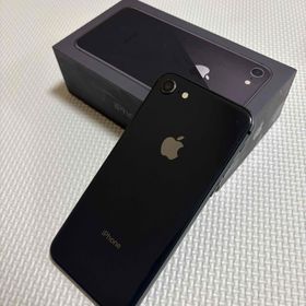 アップル(Apple)の9＊iPhone8 64GB ブラック(スマートフォン本体)
