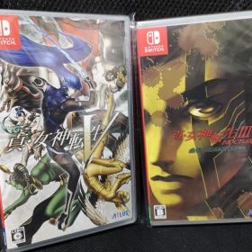 新品未開封 真・女神転生Ⅲノクターン リマスター+真・女神転生V スイッチセット