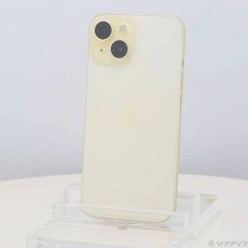ソフマップ 〔中古品〕 iPhone15 256GB イエロー MTMQ3J／A SIMフリー【262】