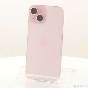 ソフマップ 〔中古品〕 iPhone15 128GB ピンク MTMJ3J／A SIMフリー【349】