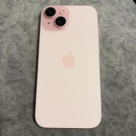 【美品】Apple iPhone 15 ピンク 6.1インチ 本体