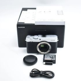 B#11695 富士フイルム(FUJIFILM) ミラーレスデジタルカメラ X-E4 ボディ シルバー F X-E4-S