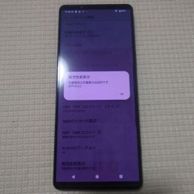 定価約19万円 Xperia 1 IV パープル 256 GB docomo