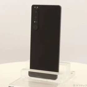ソフマップ 〔中古品〕 Xperia 1 IV 256GB ブラック SO-51C docomoロック解除SIMフリー【352】