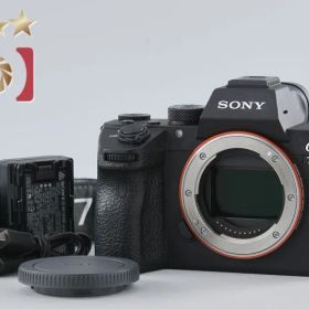 【中古】SONY ソニー α7III ILCE-7M3 ブラック ミラーレス一眼カメラ 多言語対応
