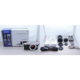 オリンパス OLYMPUS ミラーレス一眼カメラ レンズキット フォーサーズ PEN Lite E-PL7 ダブルズームキット