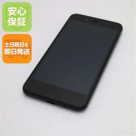 超美品 702SH AQUOS sense basic ブラック スマホ 本体 白ロム 土日祝発送OK 04000