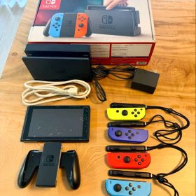 【Joy-Con4本付！】Nintendo Switch 本体 旧型 すぐ遊べる