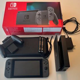 [中古] Nintendo Switch 本体 グレー HAD-S-KAAAA