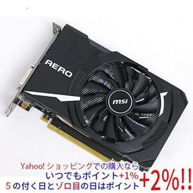 【中古】MSI製グラボ GTX 1060 AERO ITX 6G OC PCIExp 6GB