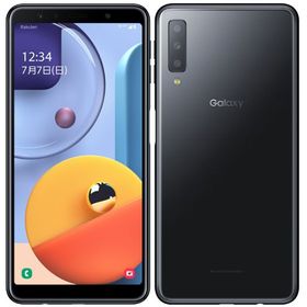 SIMフリー Galaxy A7 SM-A750C ブラック 64GB