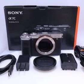 【1,427回 ほぼ新品】SONY α7C ボディ シルバー ILCE-7C S フルサイズ ミラーレス一眼カメラ