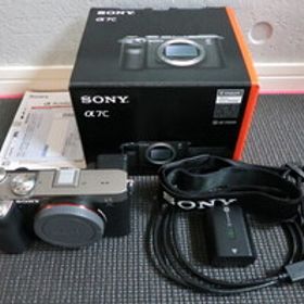 美品！SONYα7C ボディ ILCE-7C シルバー ショット数82回 ミラーレス一眼 フルサイズ